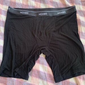Woxer Classic Black Boxer Briefs - free with $20+ bundle